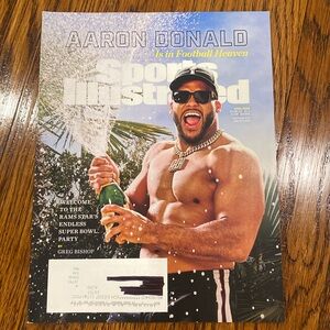 Sports Illustrated Magazine - April 2022 - Aaron Donald - NFL St Louis LA Rams